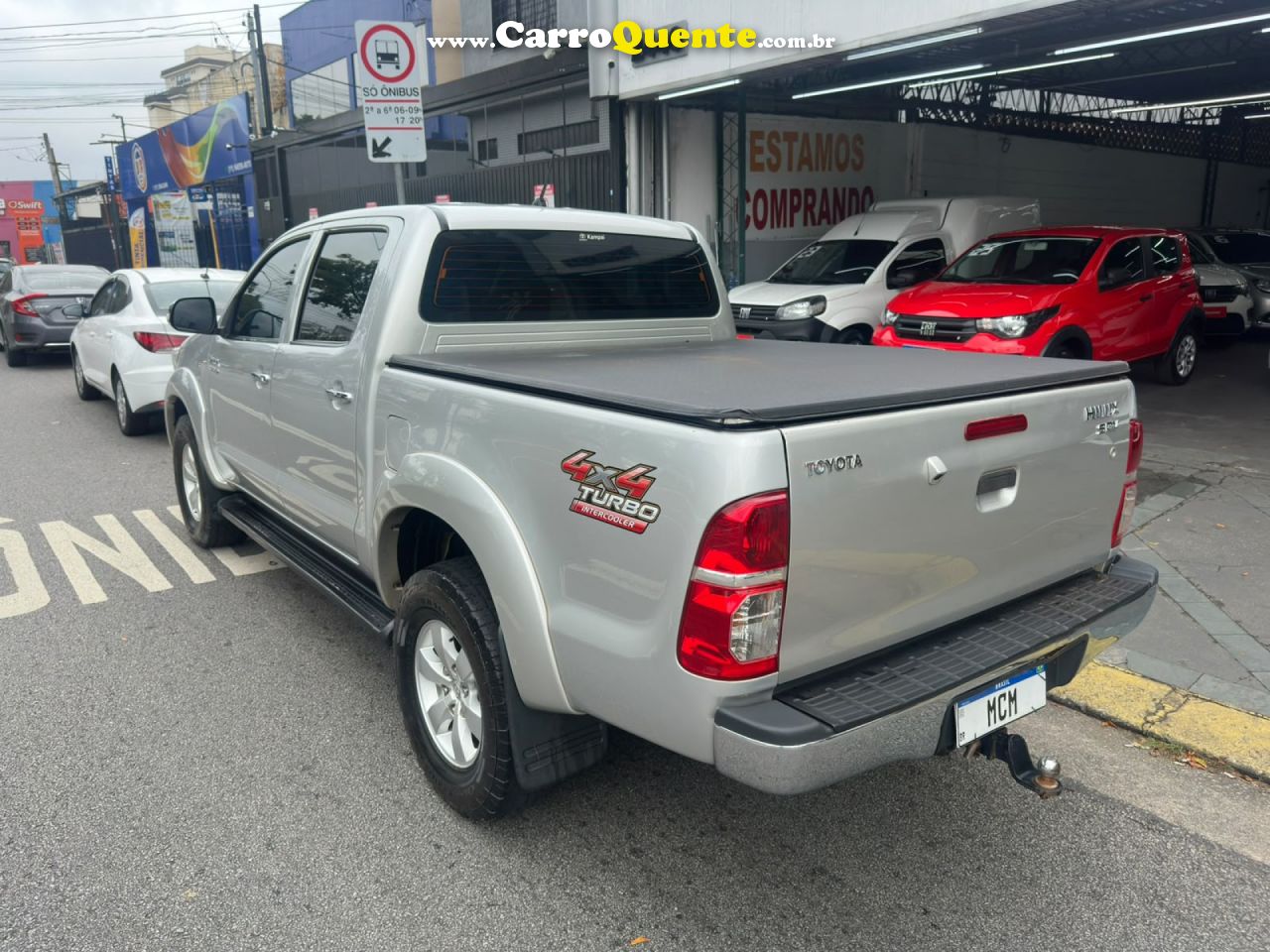 TOYOTA   HILUX CD SRV D4-D 4X4 3.0 TDI DIESEL AUT   PRATA 2012 3.0 DIESEL - Loja