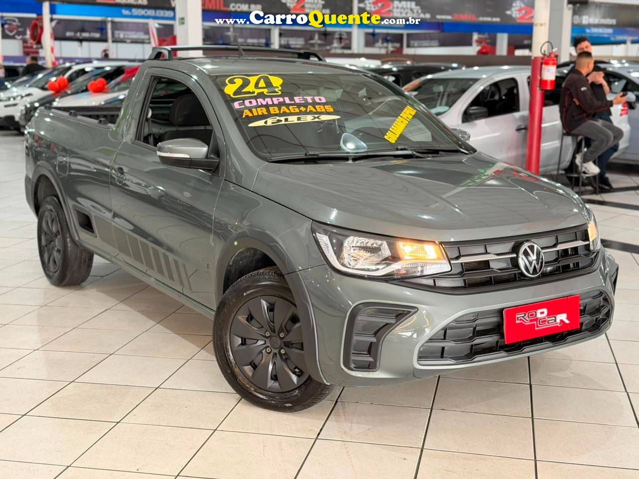 VOLKSWAGEN SAVEIRO 1.6 MSI TRENDLINE CS 16V 2024 - Loja