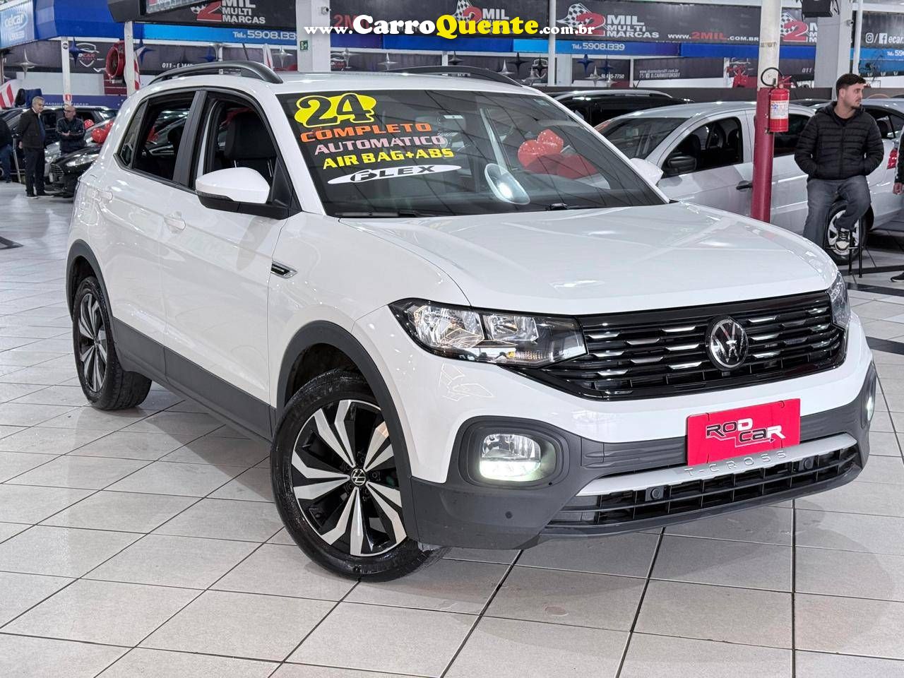 VOLKSWAGEN T-CROSS 1.0 200 TSI TOTAL COMFORTLINE 2024 - Loja