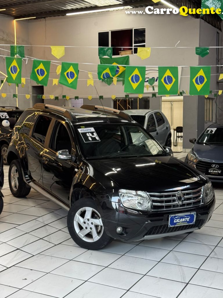 RENAULT   DUSTER DYNAMIQUE 2.0 FLEX 16V AUT.   PRETO 2014 2.0 FLEX - Loja