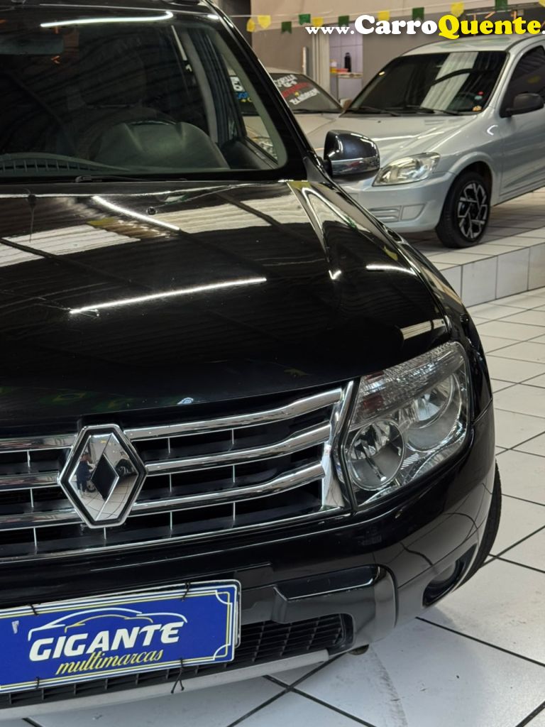 RENAULT   DUSTER DYNAMIQUE 2.0 FLEX 16V AUT.   PRETO 2014 2.0 FLEX - Loja