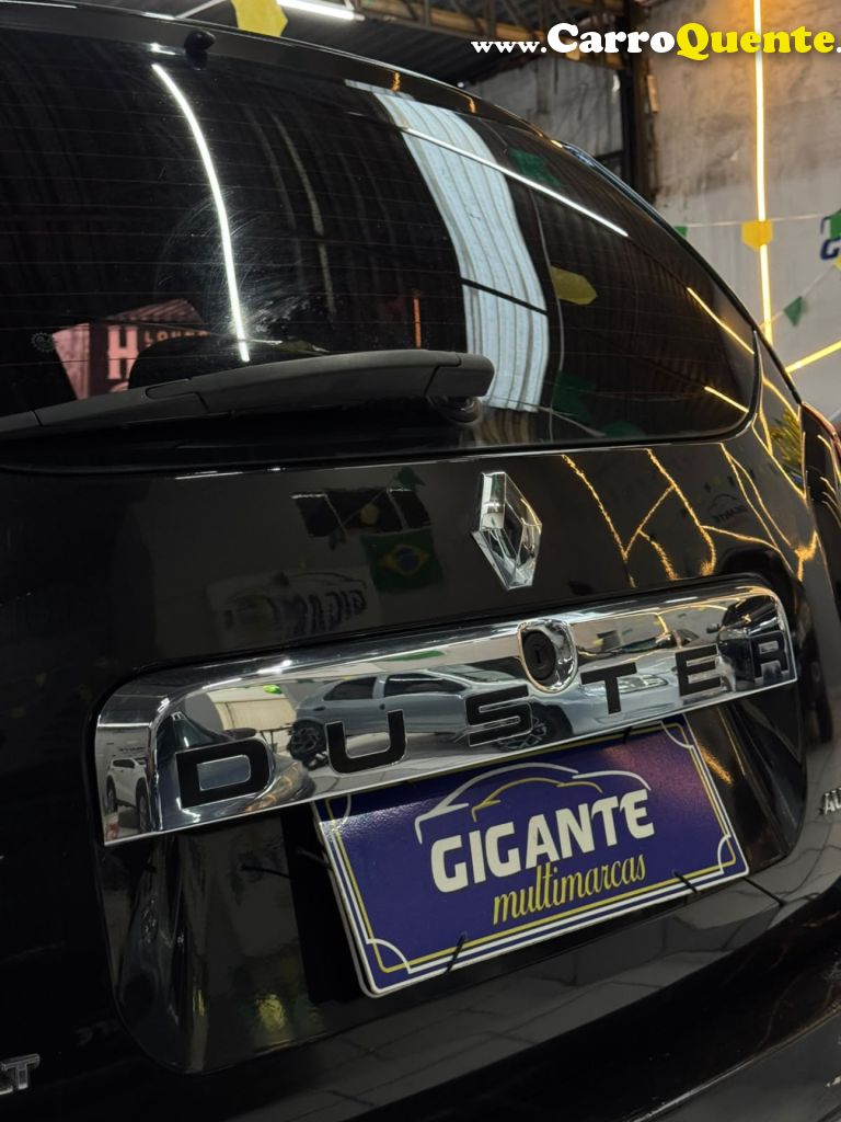RENAULT   DUSTER DYNAMIQUE 2.0 FLEX 16V AUT.   PRETO 2014 2.0 FLEX - Loja