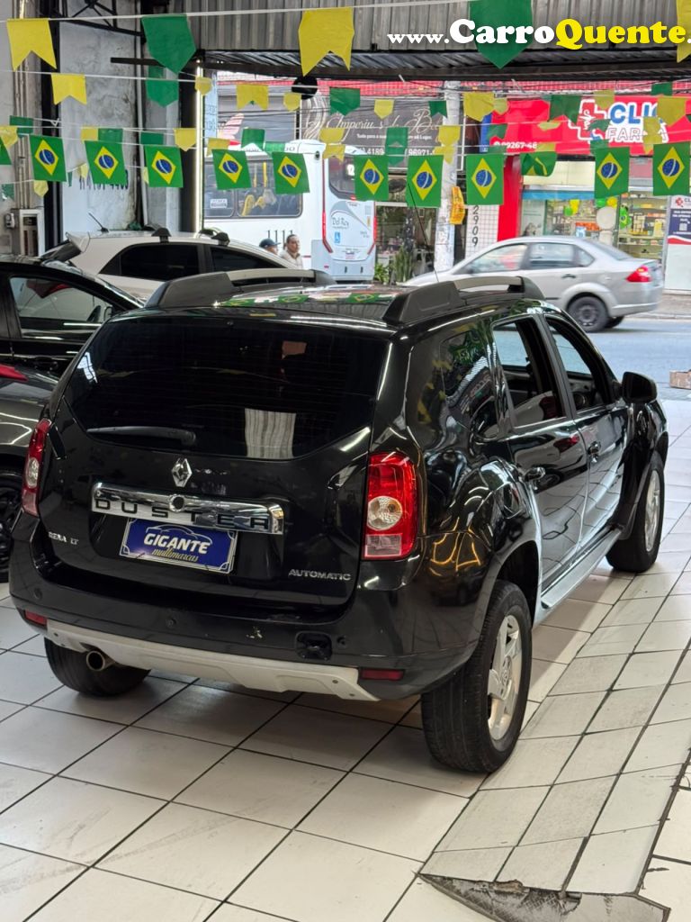 RENAULT   DUSTER DYNAMIQUE 2.0 FLEX 16V AUT.   PRETO 2014 2.0 FLEX - Loja