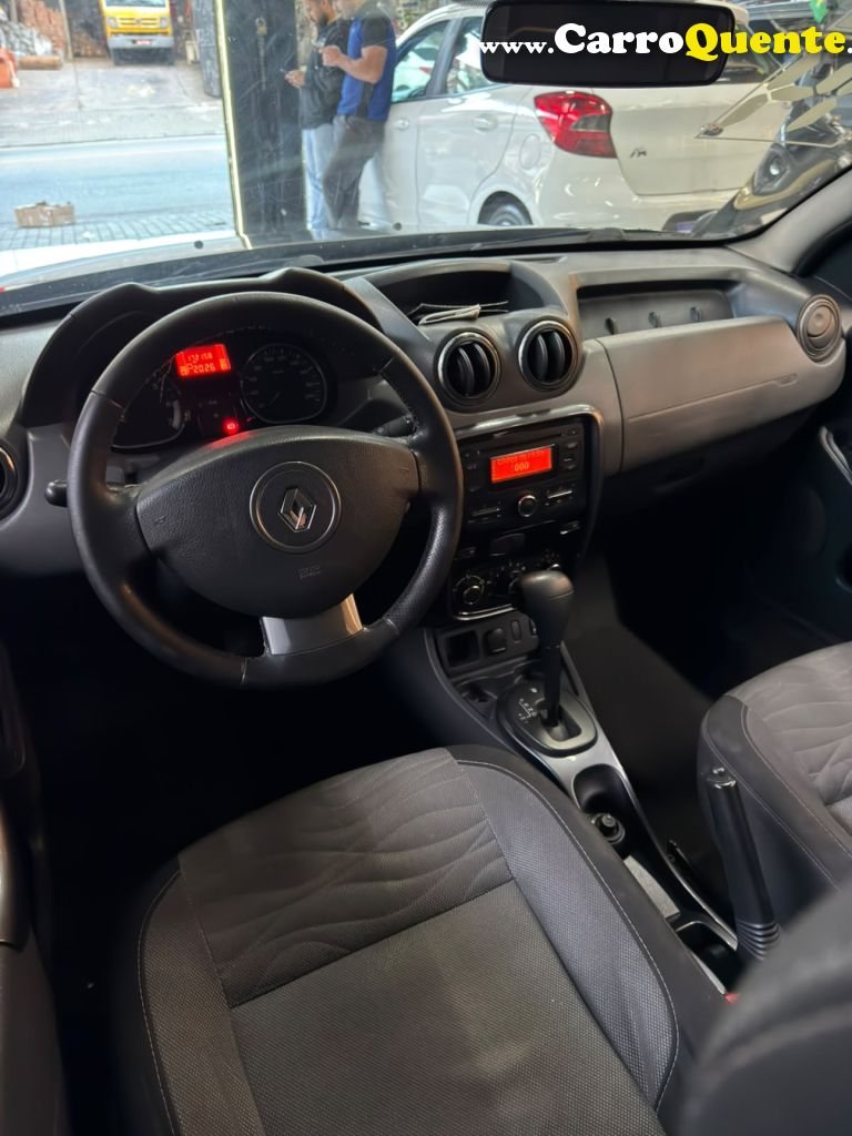 RENAULT   DUSTER DYNAMIQUE 2.0 FLEX 16V AUT.   PRETO 2014 2.0 FLEX - Loja