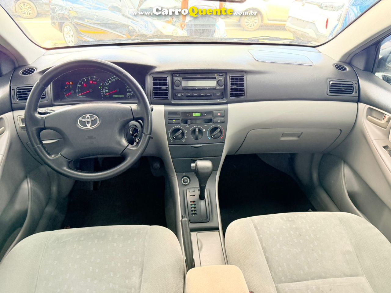 TOYOTA   COROLLA XEI 1.81.8 GAS 16V    PRATA 2006 1.8 GASOLINA - Loja