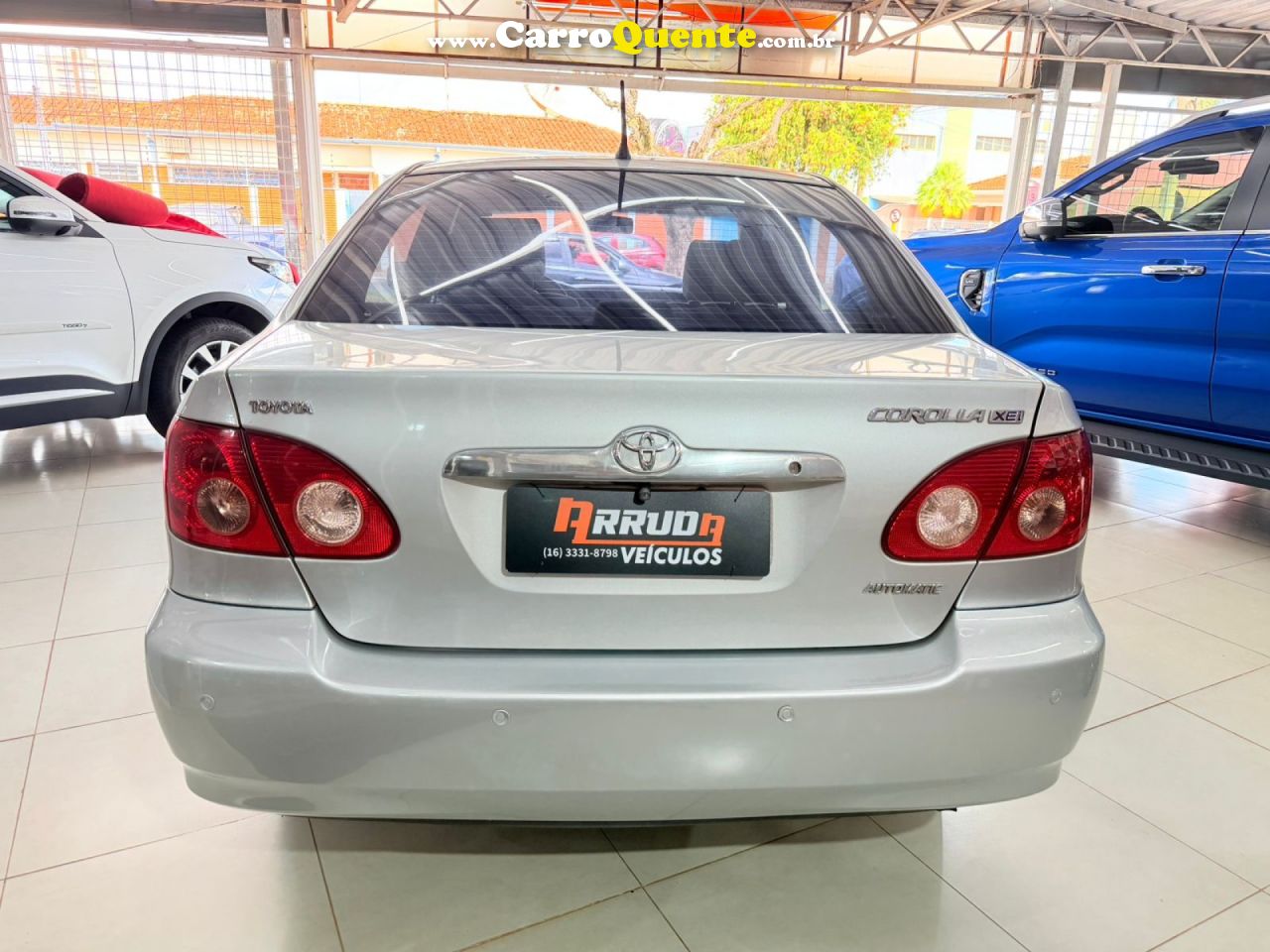 TOYOTA   COROLLA XEI 1.81.8 GAS 16V    PRATA 2006 1.8 GASOLINA - Loja