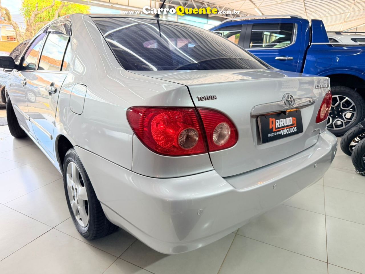 TOYOTA   COROLLA XEI 1.81.8 GAS 16V    PRATA 2006 1.8 GASOLINA - Loja