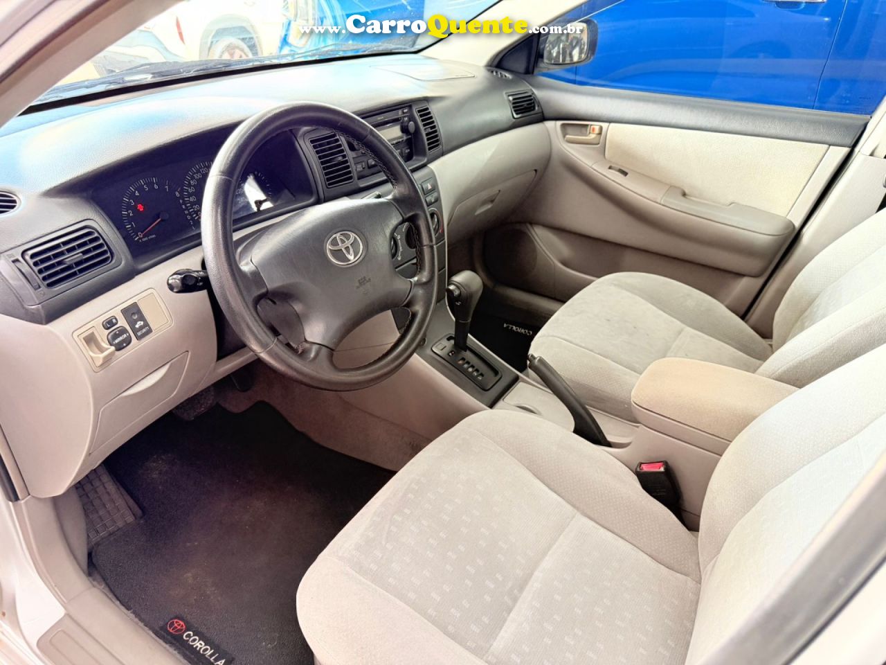 TOYOTA   COROLLA XEI 1.81.8 GAS 16V    PRATA 2006 1.8 GASOLINA - Loja