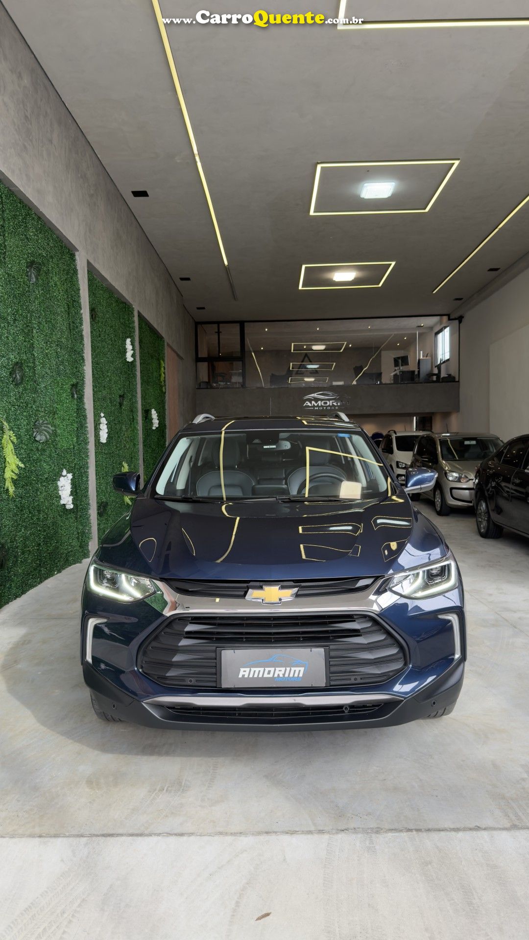CHEVROLET   TRACKER PREMIER 1.2 TURBO 12V FLEX AUT.   AZUL 2025 1.2 FLEX - Loja