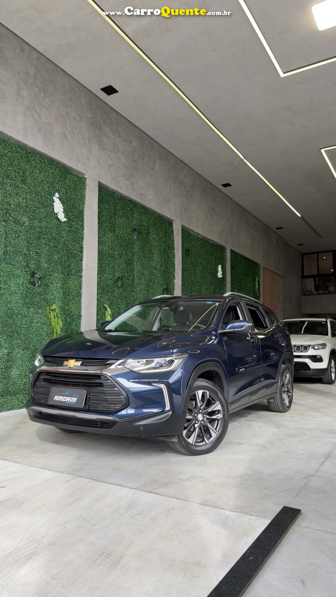 CHEVROLET   TRACKER PREMIER 1.2 TURBO 12V FLEX AUT.   AZUL 2025 1.2 FLEX - Loja