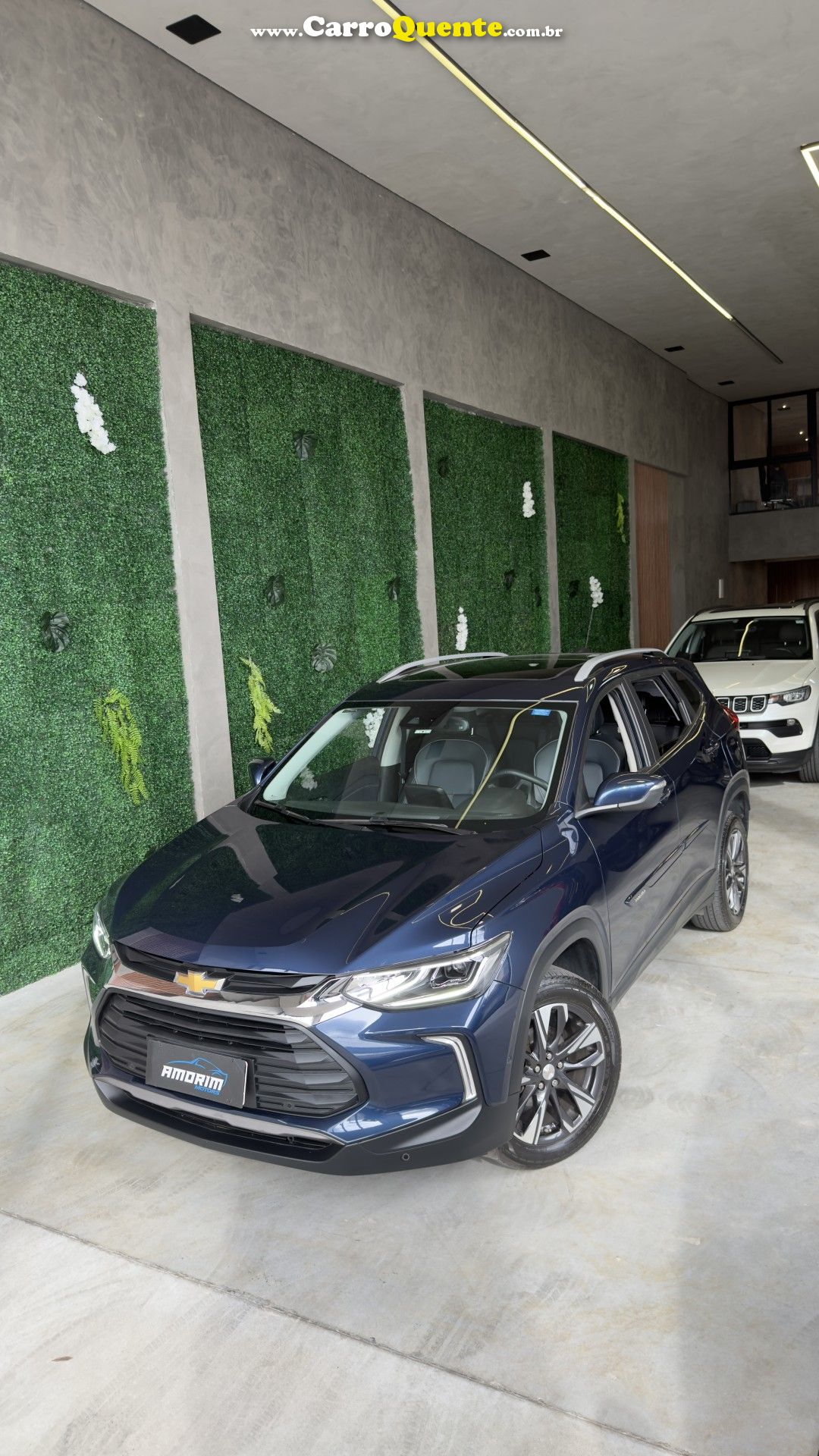 CHEVROLET   TRACKER PREMIER 1.2 TURBO 12V FLEX AUT.   AZUL 2025 1.2 FLEX - Loja