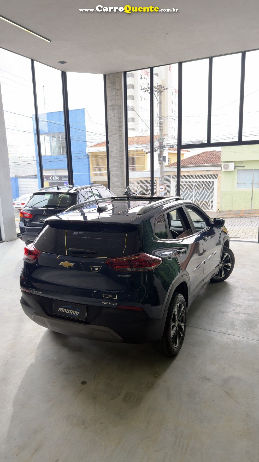 CHEVROLET   TRACKER PREMIER 1.2 TURBO 12V FLEX AUT.   AZUL 2025 1.2 FLEX - Loja