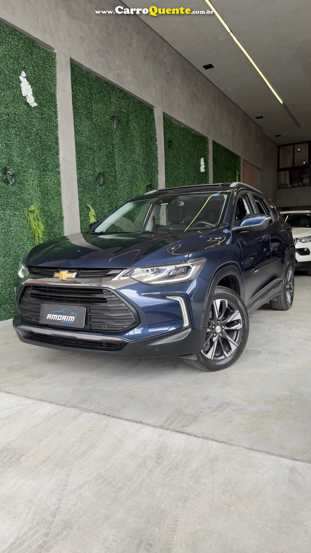 CHEVROLET   TRACKER PREMIER 1.2 TURBO 12V FLEX AUT.   AZUL 2025 1.2 FLEX - Loja