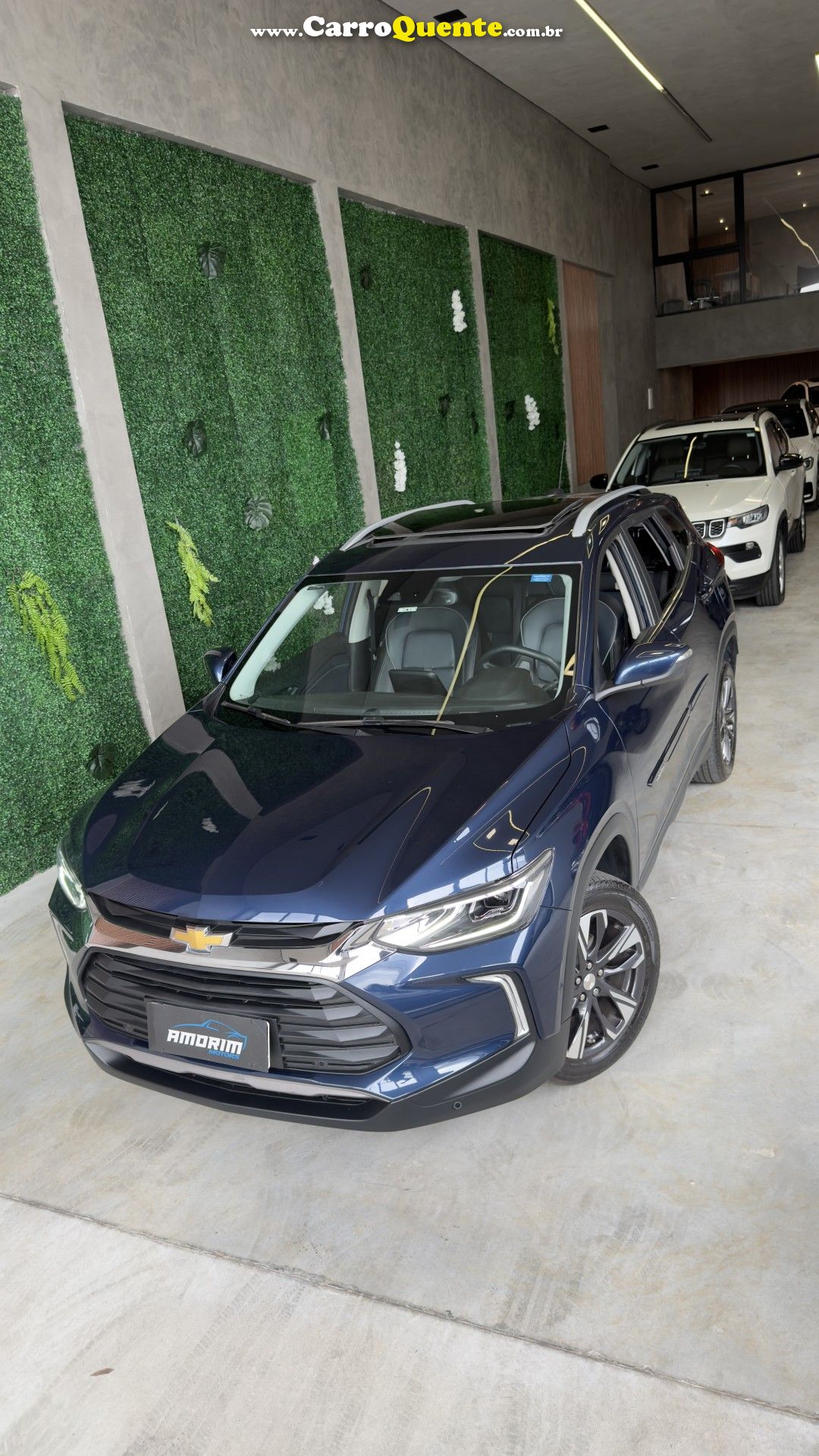 CHEVROLET   TRACKER PREMIER 1.2 TURBO 12V FLEX AUT.   AZUL 2025 1.2 FLEX - Loja