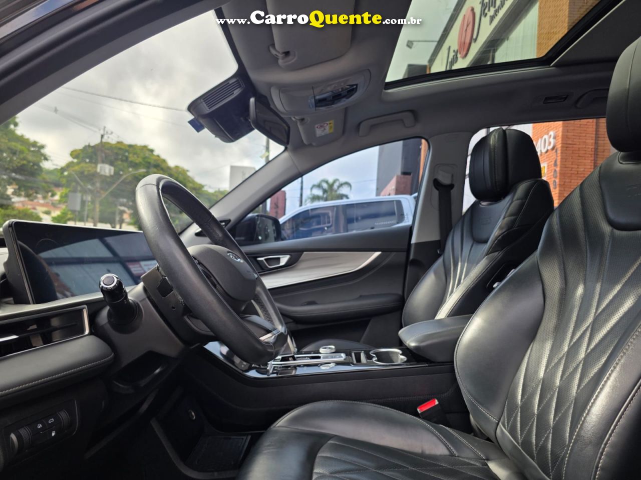 CHERY   TIGGO 8 PRO 1.5 TURBO (HÍBRIDO)    PRETO 2023 1.5 GASOLINA E ELÉTRICO - Loja