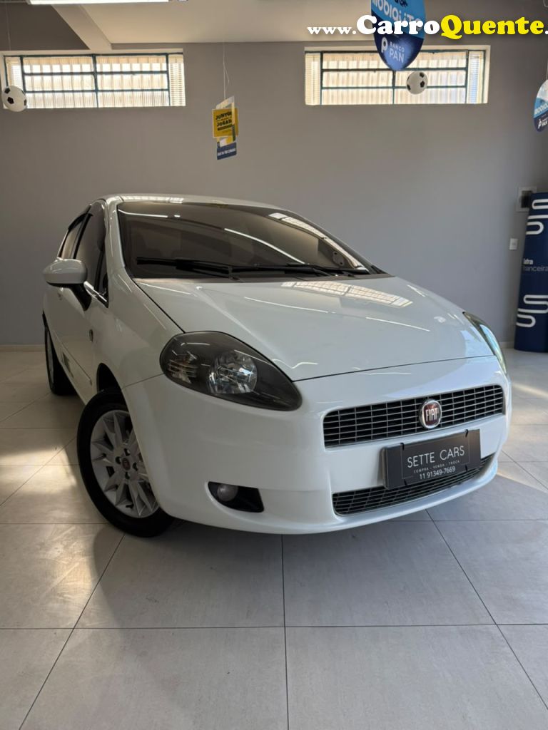 FIAT   PUNTO ATTRACTIVE 1.4 FIRE FLEX 8V 5P   BRANCO 2012 1.4 FLEX - Loja