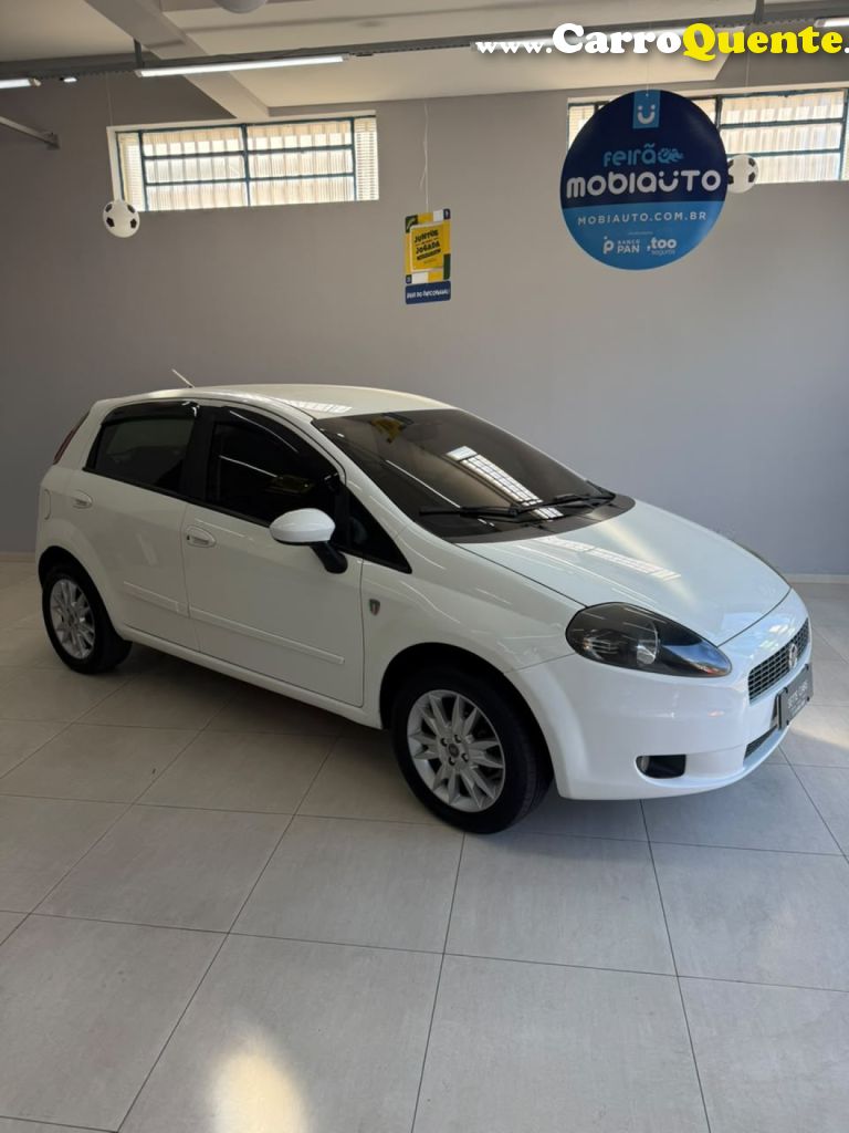 FIAT   PUNTO ATTRACTIVE 1.4 FIRE FLEX 8V 5P   BRANCO 2012 1.4 FLEX - Loja