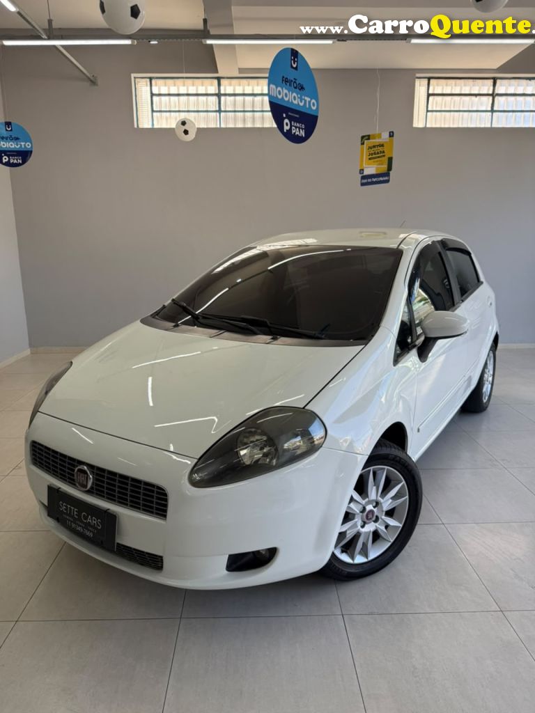 FIAT   PUNTO ATTRACTIVE 1.4 FIRE FLEX 8V 5P   BRANCO 2012 1.4 FLEX - Loja