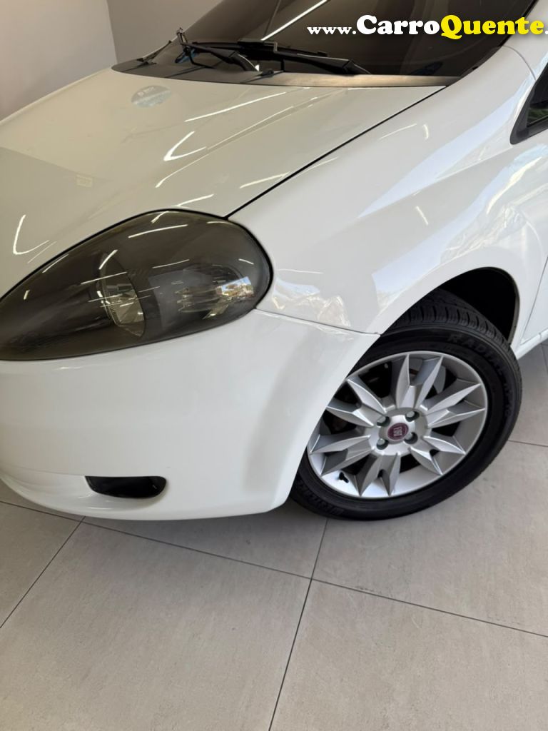 FIAT   PUNTO ATTRACTIVE 1.4 FIRE FLEX 8V 5P   BRANCO 2012 1.4 FLEX - Loja