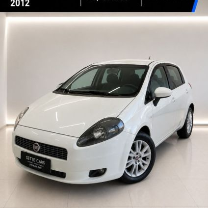 FIAT   PUNTO ATTRACTIVE 1.4 FIRE FLEX 8V 5P   BRANCO 2012 1.4 FLEX