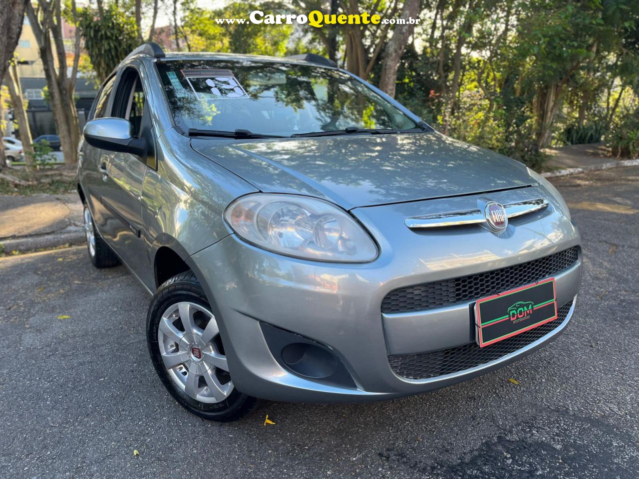FIAT   PALIO ATTRACTIVE 1.0 EVO FIRE FLEX 8V 5P   CINZA 2013 1.0 FLEX - Loja