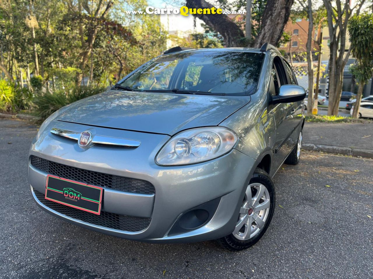 FIAT   PALIO ATTRACTIVE 1.0 EVO FIRE FLEX 8V 5P   CINZA 2013 1.0 FLEX - Loja