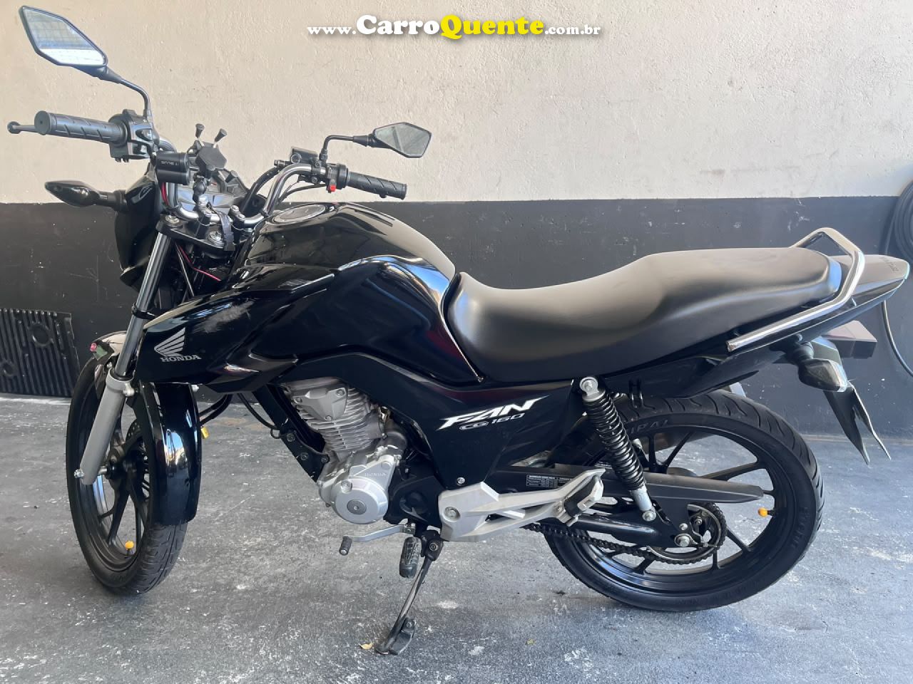 HONDA   CG 160 FAN FLEX   PRETO 2024 160 FLEX - Loja