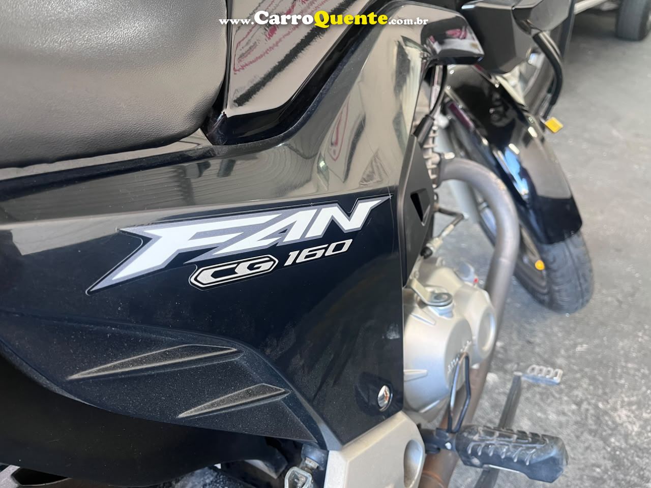 HONDA   CG 160 FAN FLEX   PRETO 2024 160 FLEX - Loja