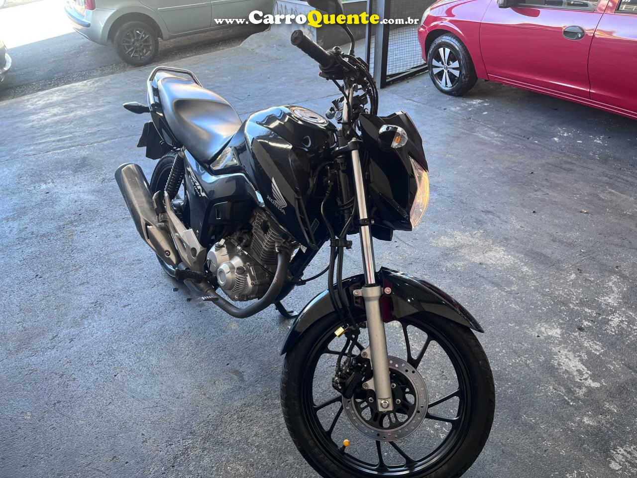HONDA   CG 160 FAN FLEX   PRETO 2024 160 FLEX - Loja