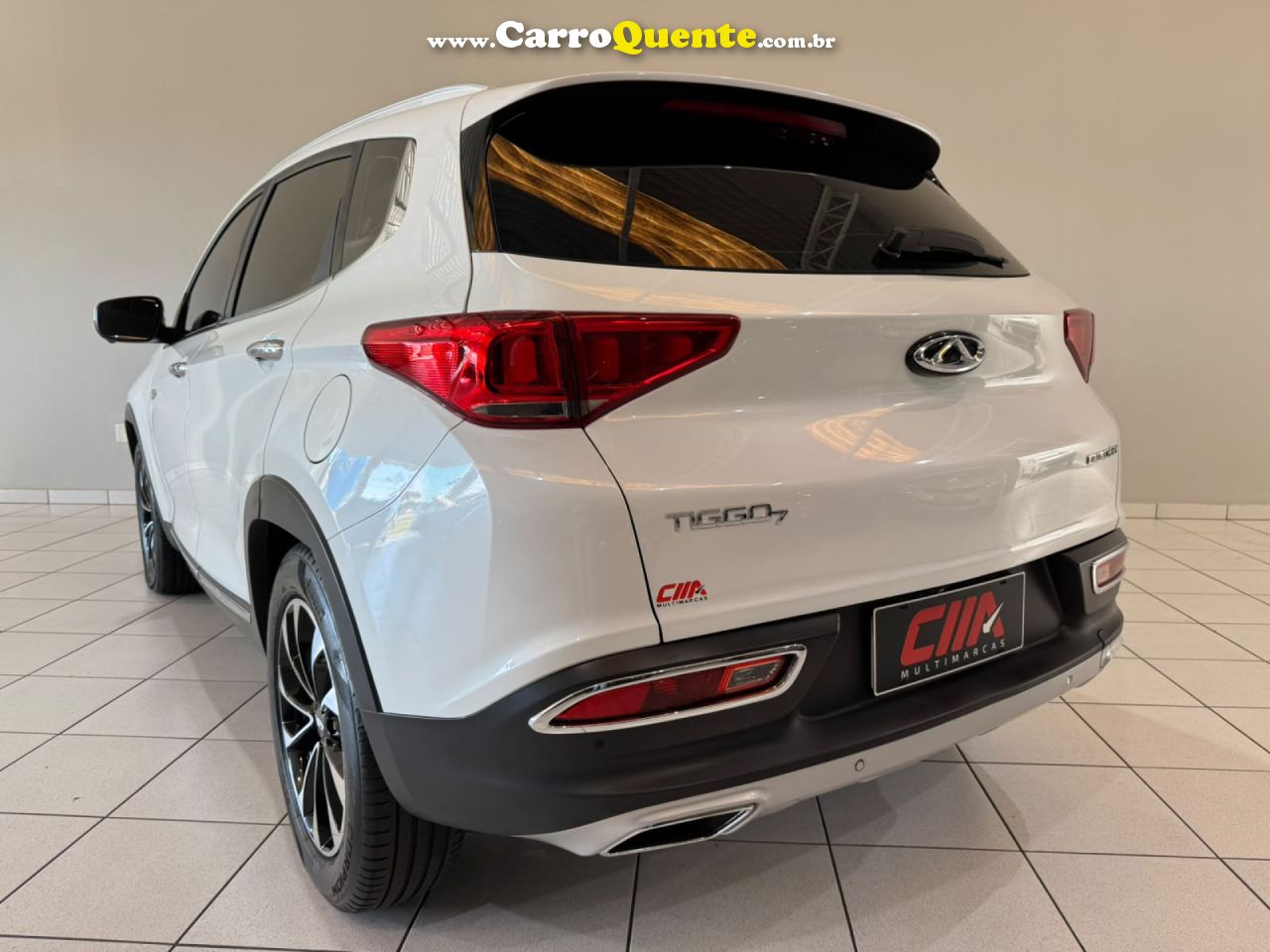 CHERY   TIGGO 7 TXS 1.5 16V TURBO FLEX AUT.   BRANCO 2021 1.5 FLEX - Loja