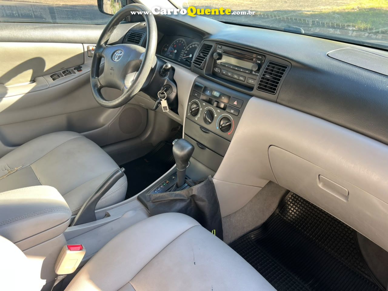 TOYOTA   COROLLA FIELDER SW 1.81.8 XEI FLEX AUT.   PRETO 2007 1.8 FLEX - Loja