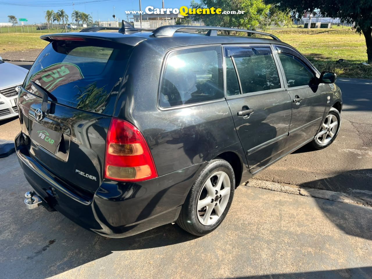 TOYOTA   COROLLA FIELDER SW 1.81.8 XEI FLEX AUT.   PRETO 2007 1.8 FLEX - Loja