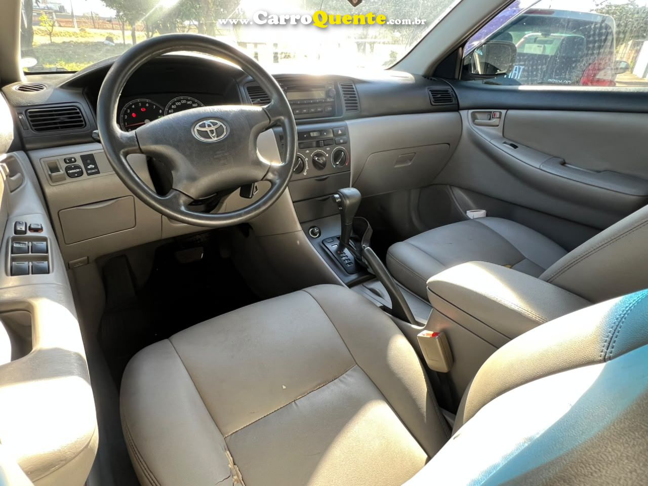 TOYOTA   COROLLA FIELDER SW 1.81.8 XEI FLEX AUT.   PRETO 2007 1.8 FLEX - Loja
