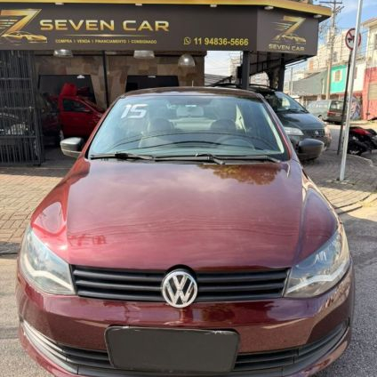 VOLKSWAGEN   VOYAGE SELEÇÃO 1.6 TOTAL FLEX 8V 4P   VINHO 2015 1.6 FLEX