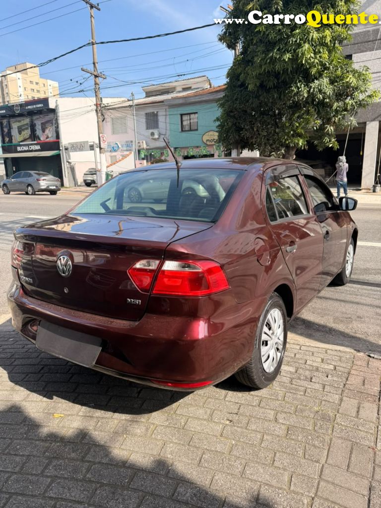VOLKSWAGEN   VOYAGE SELEÇÃO 1.6 TOTAL FLEX 8V 4P   VINHO 2015 1.6 FLEX - Loja