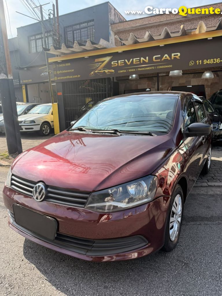 VOLKSWAGEN   VOYAGE SELEÇÃO 1.6 TOTAL FLEX 8V 4P   VINHO 2015 1.6 FLEX - Loja
