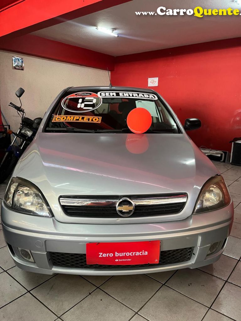 CHEVROLET   CORSA HAT. MAXX 1.4 8V ECONOFLEX 5P   PRATA 2012 1.4 GASOLINA - Loja