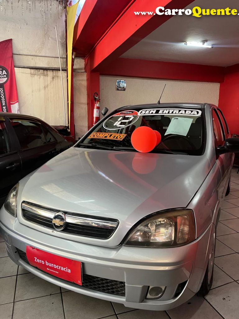 CHEVROLET   CORSA HAT. MAXX 1.4 8V ECONOFLEX 5P   PRATA 2012 1.4 GASOLINA - Loja