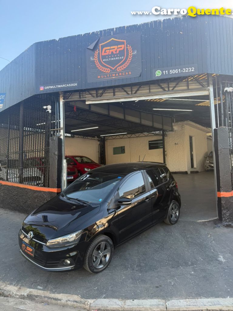 VOLKSWAGEN   FOX RUN 1.6 FLEX 8V 5P   PRETO 2017 1.6 FLEX - Loja