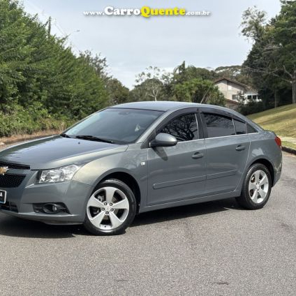 CHEVROLET   CRUZE LT 1.8 16V FLEXPOWER 4P AUT.   CINZA 2011 1.8 FLEX