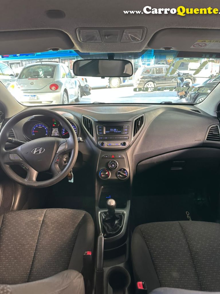 HYUNDAI   HB20 COMF.C.PLUSC.STYLE 1.0 FLEX 12V   BRANCO 2017 1.0 FLEX - Loja