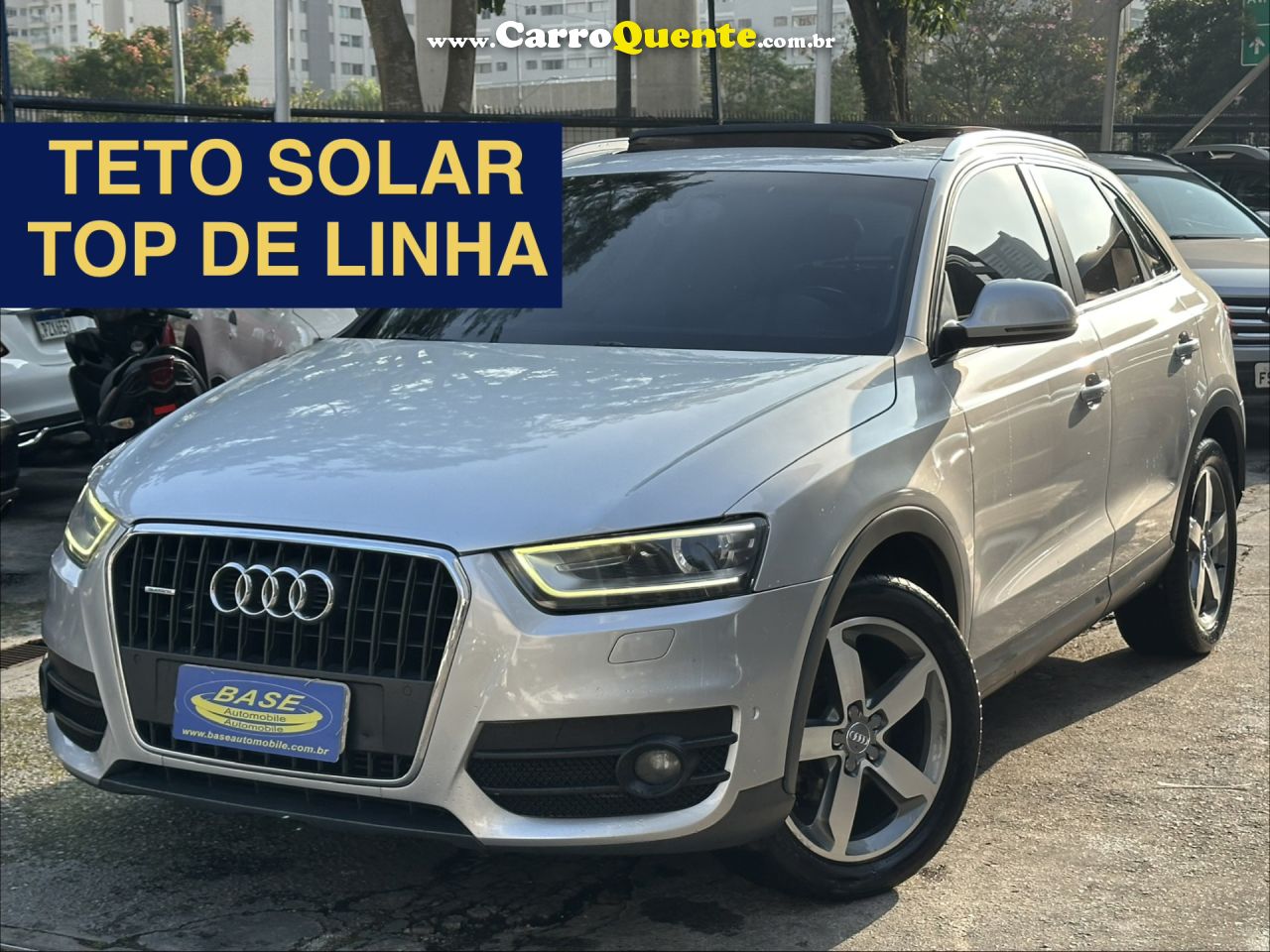 AUDI   Q3 2.0 TFSI QUAT. 211220CV S-TRONIC 5P   PRATA 2013 2.0 T GASOLINA - Loja