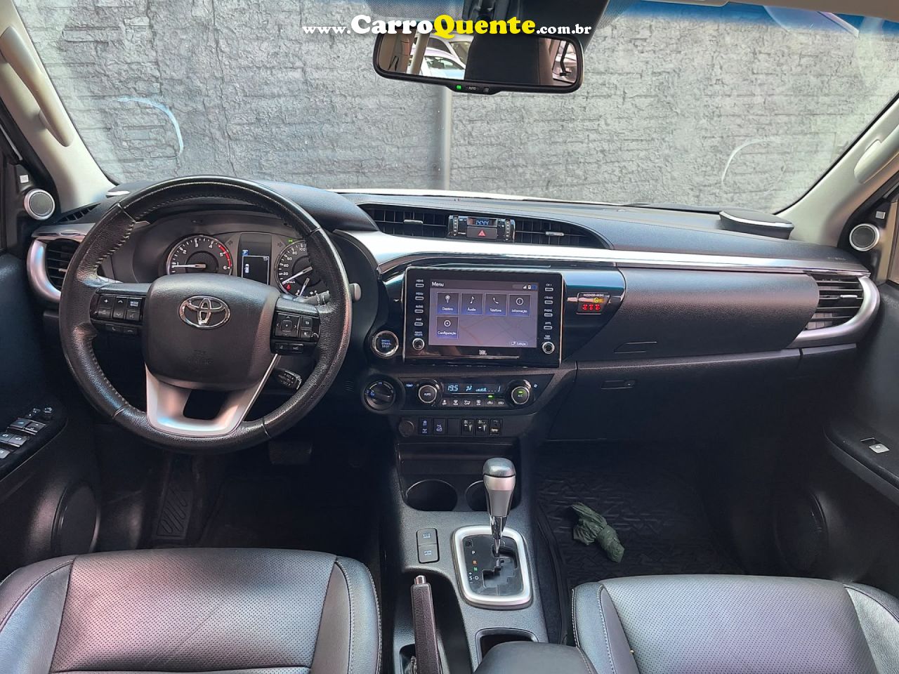 TOYOTA   HILUX CD SRX 4X4 2.8 TDI 16V DIESEL AUT.   BRANCO 2021 2.8 DIESEL - Loja