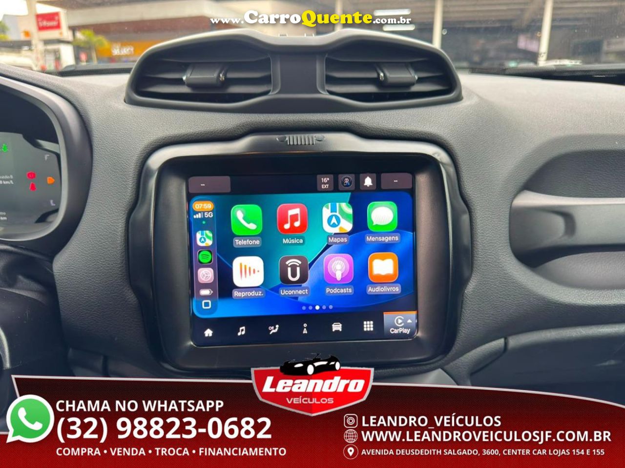 JEEP   RENEGADE LONG. T270 1.3 TB 4X2 FLEX AUT.   CINZA 2025 1.3 FLEX - Loja