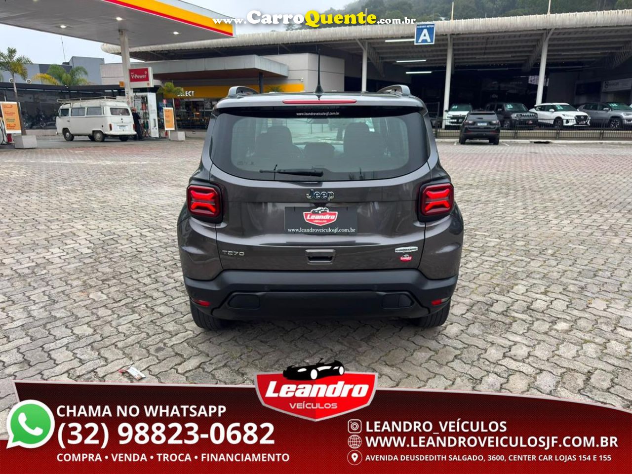 JEEP   RENEGADE LONG. T270 1.3 TB 4X2 FLEX AUT.   CINZA 2025 1.3 FLEX - Loja