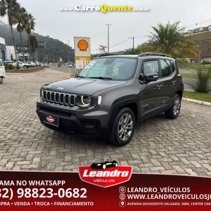 JEEP   RENEGADE LONG. T270 1.3 TB 4X2 FLEX AUT.   CINZA 2025 1.3 FLEX