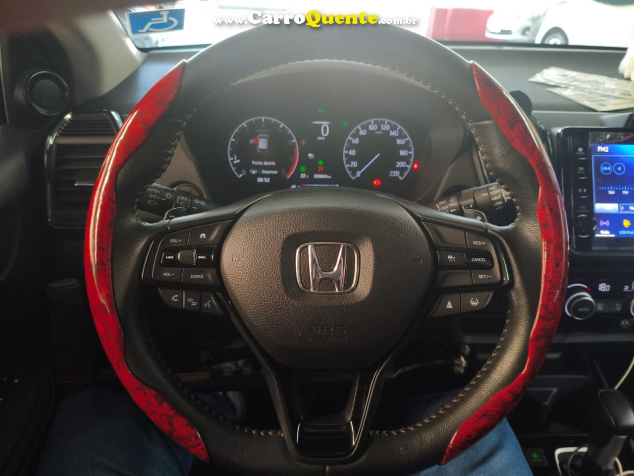 HONDA   CITY HATCHBACK TOURING 1.5 FLEX 16V AUT   BRANCO 2023 1.5 FLEX - Loja