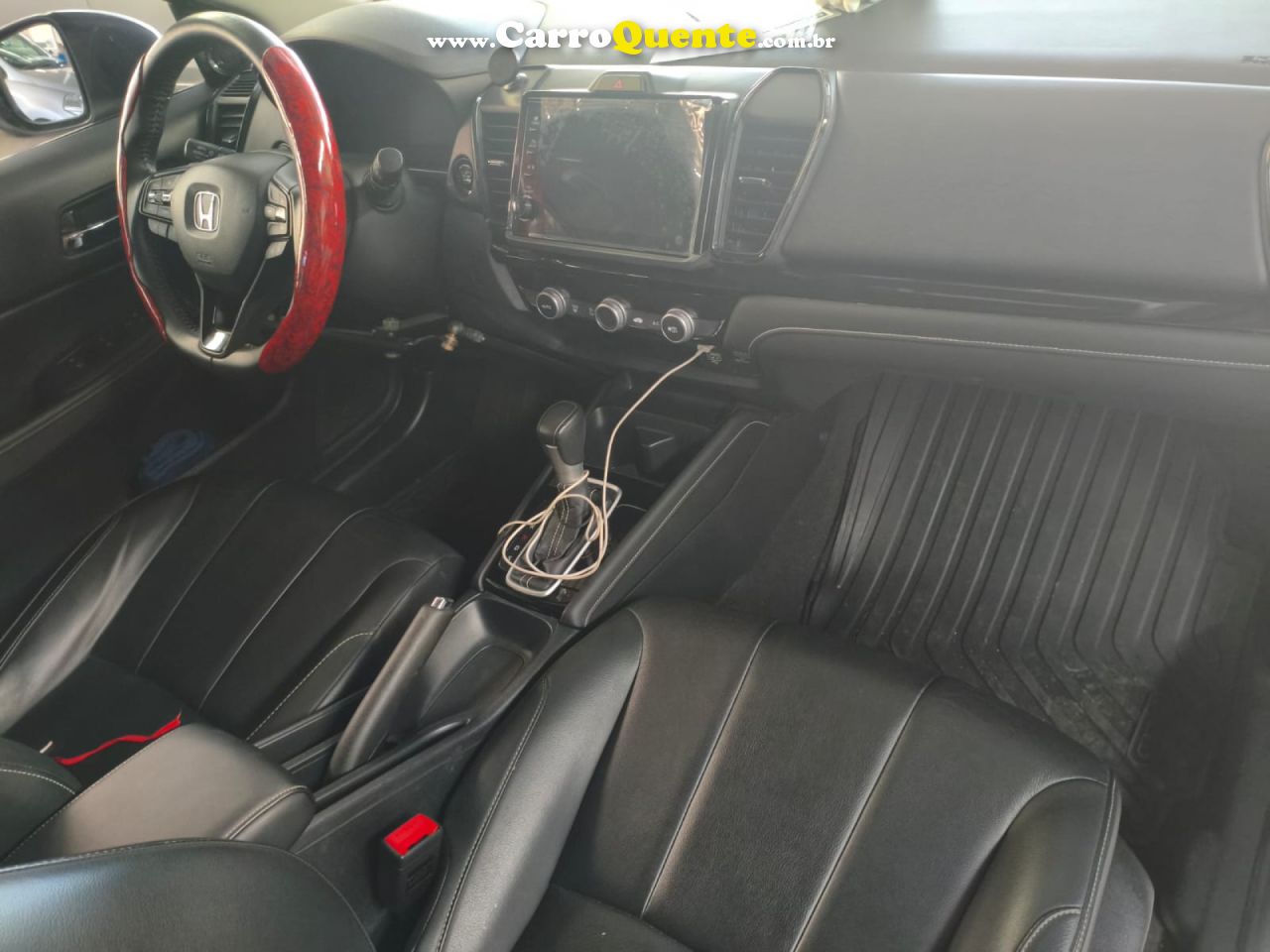 HONDA   CITY HATCHBACK TOURING 1.5 FLEX 16V AUT   BRANCO 2023 1.5 FLEX - Loja