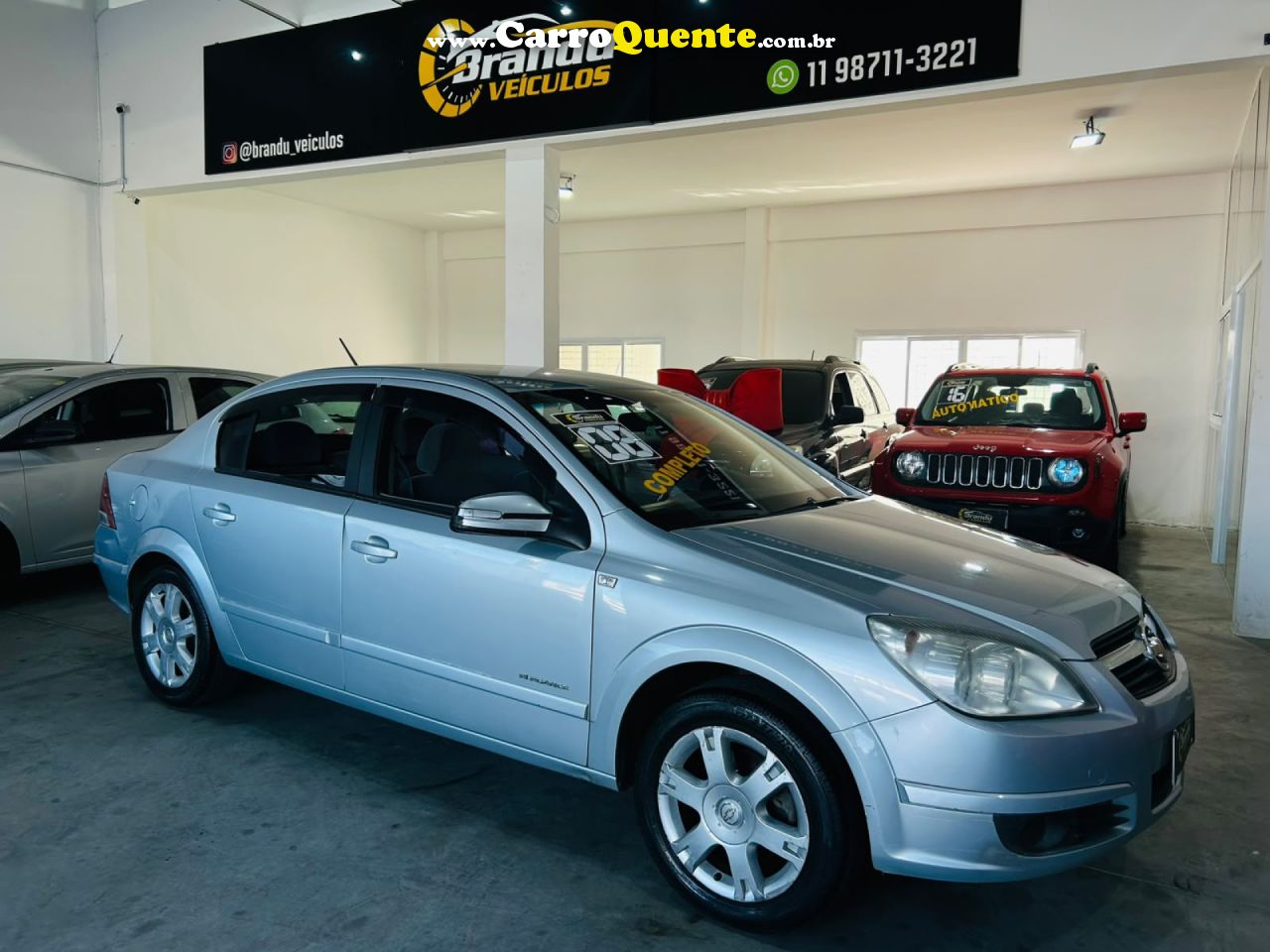 CHEVROLET   VECTRA ELEGAN. 2.0 MPFI 8V FLEXPOWER MEC   PRATA 2008 2.0 FLEX - Loja