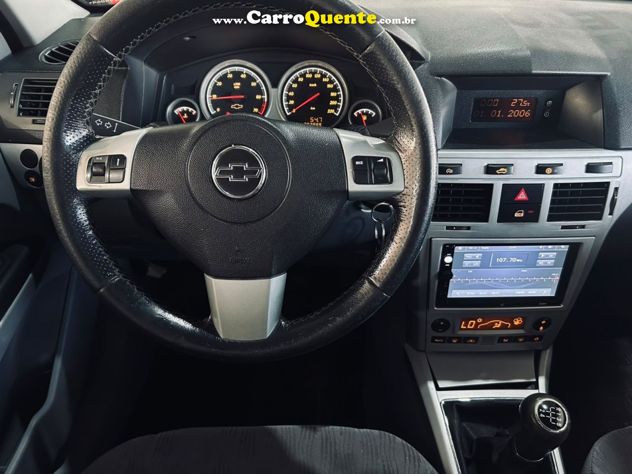 CHEVROLET   VECTRA ELEGAN. 2.0 MPFI 8V FLEXPOWER MEC   PRATA 2008 2.0 FLEX - Loja